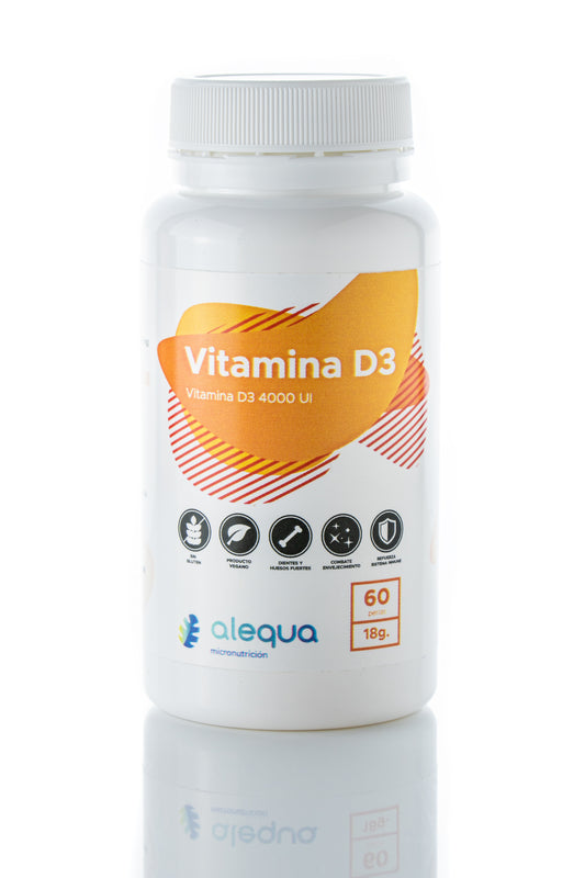 Vitamina D3 4000 UI (60 perlas)