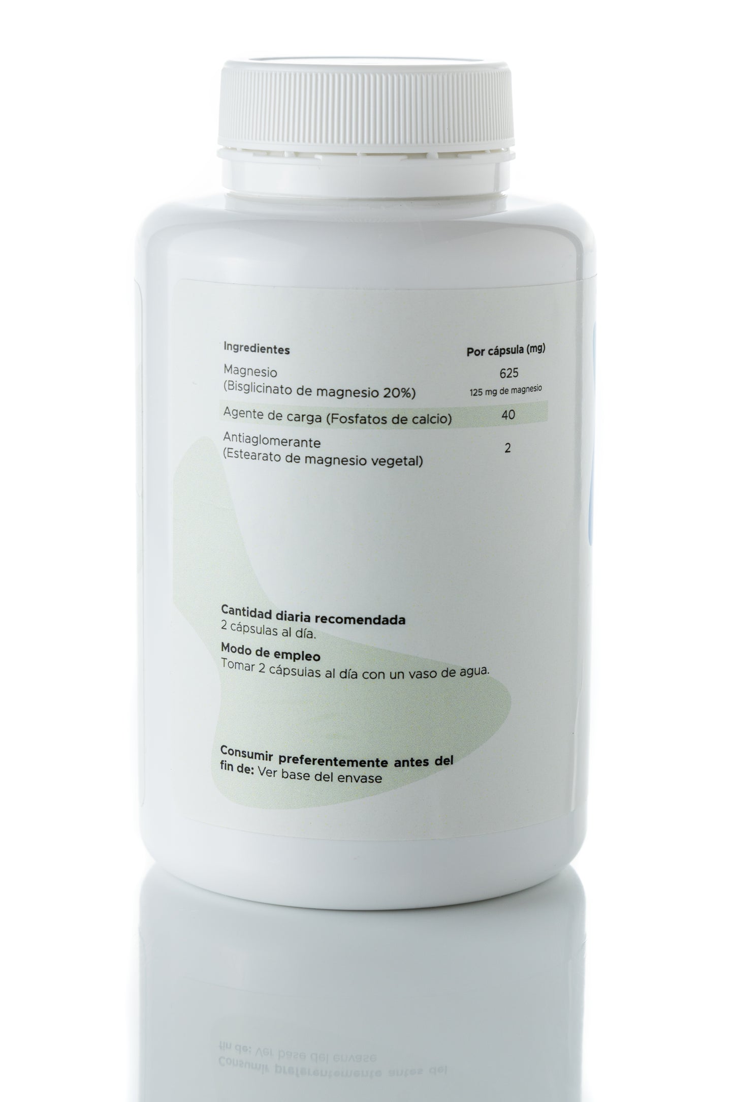 Magnesio Bisglicinato (120 cápsulas)