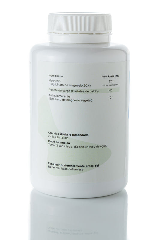 Magnesio Bisglicinato (120 cápsulas)