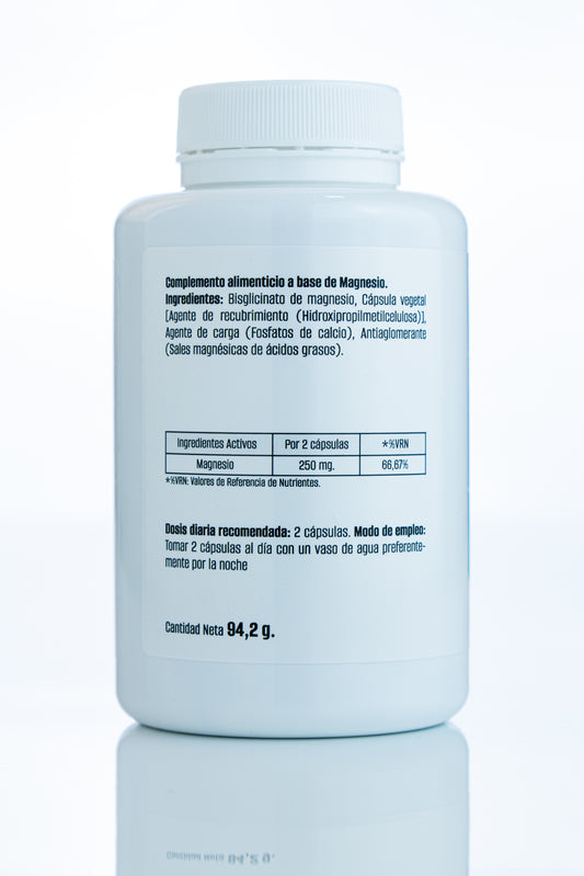 Magnesio Bisglicinato (120 cápsulas)