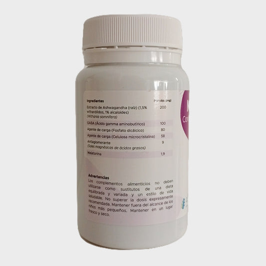 Melatonina con gaba y ashwagandha