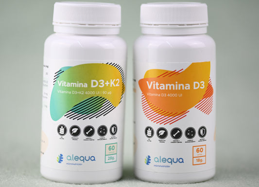Diferencias entre la vitamina d y la vitamina d + k2