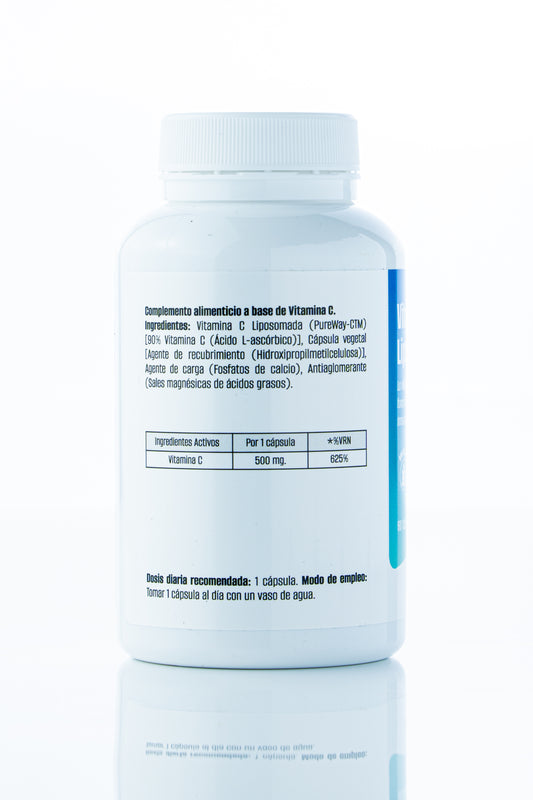 Ingredientes vitamina C liposomada